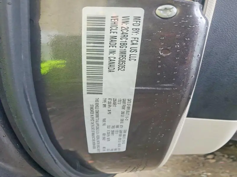 2021 CHRYSLER PACIFICA TOURING L  
