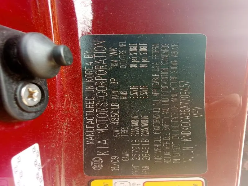 2010 KIA SPORTAGE LX  