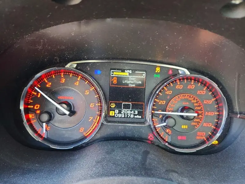 2015 SUBARU WRX   