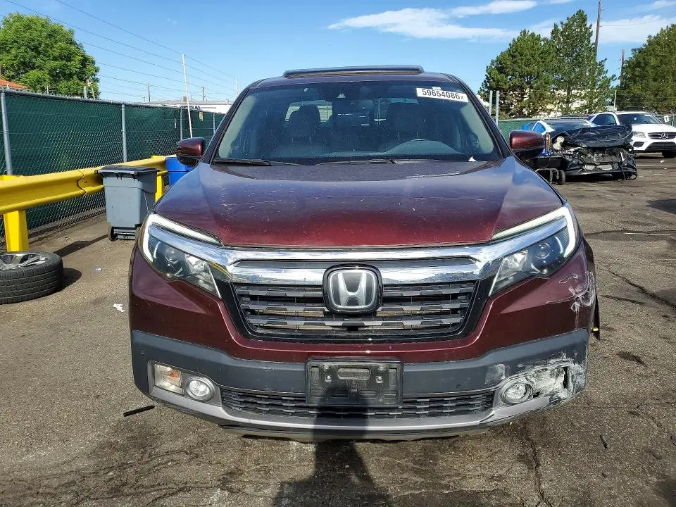 2017 HONDA RIDGELINE RTL  