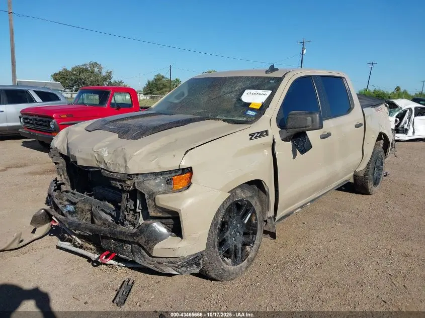 2023 CHEVROLET SILVERADO 1500 4WD  SHORT BED CUSTOM TRAIL BOSS
