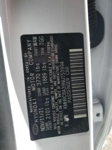 2022 HYUNDAI VENUE SEL
