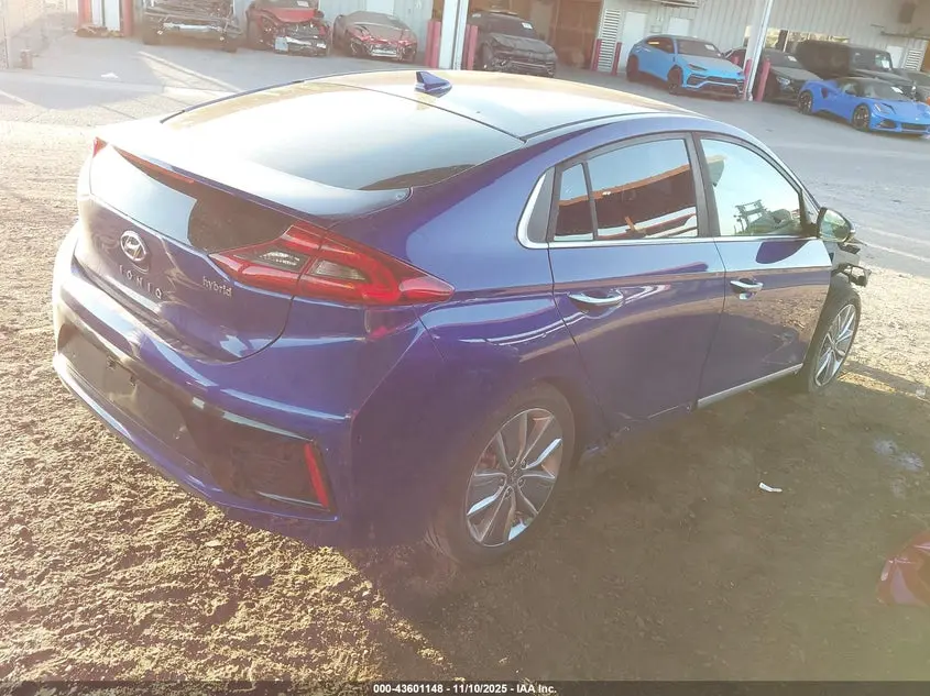 2019 HYUNDAI IONIQ HYBRID LIMITED