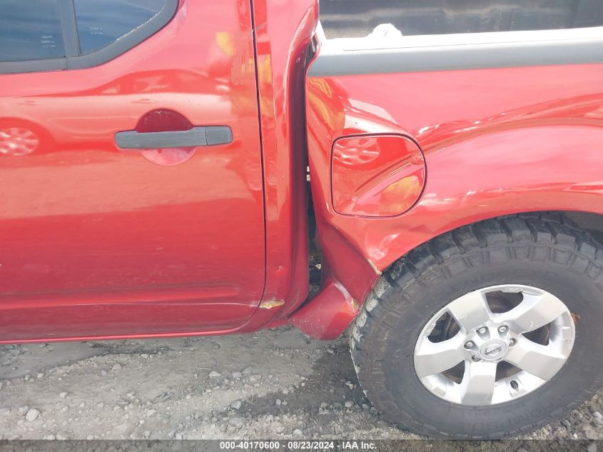 2012 NISSAN FRONTIER SV