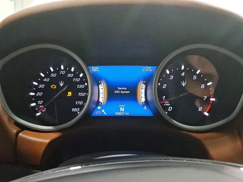 2018 MASERATI GHIBLI-PRI REPO-CLN TITLE-CK ENG ON