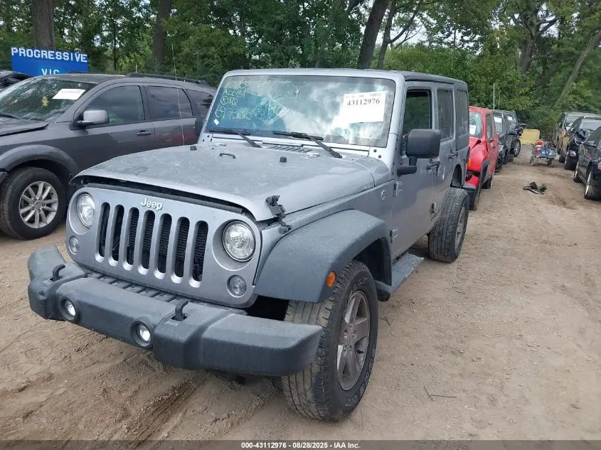 2017 JEEP WRANGLER UNLIMITED SPORT 4X4