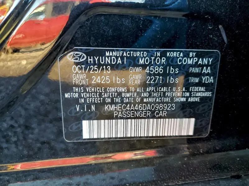 2013 HYUNDAI SONATA HYBRID  
