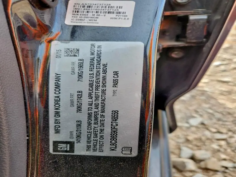 2015 CHEVROLET SPARK LS  