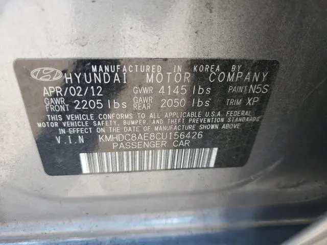 2012 HYUNDAI ELANTRA TOURING GLS