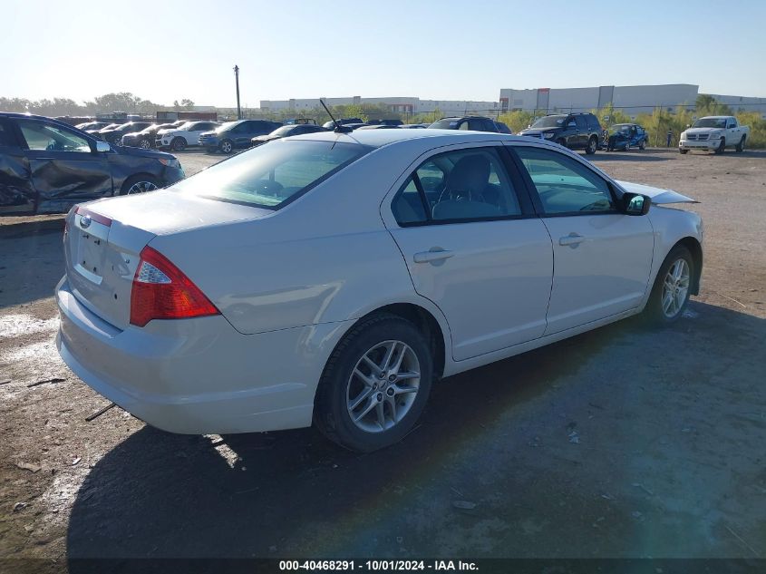 2010 FORD FUSION S