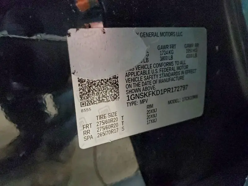 2023 CHEVROLET SUBURBAN K1500 PREMIER  