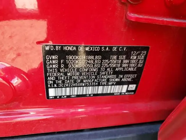 2024 HONDA HR-V SPORT