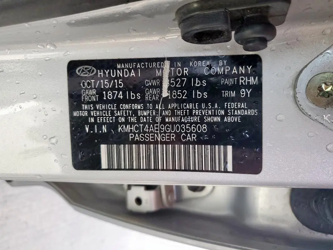 2016 HYUNDAI ACCENT SE  