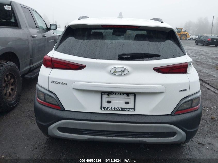 2022 HYUNDAI KONA SEL