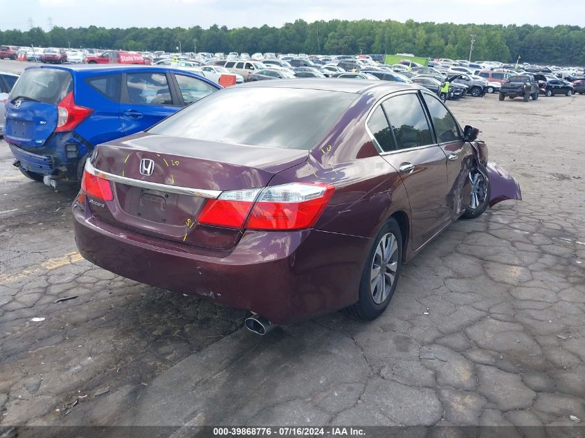 2015 HONDA ACCORD LX