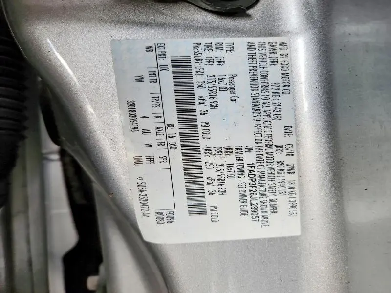 2018 FORD FOCUS SE  
