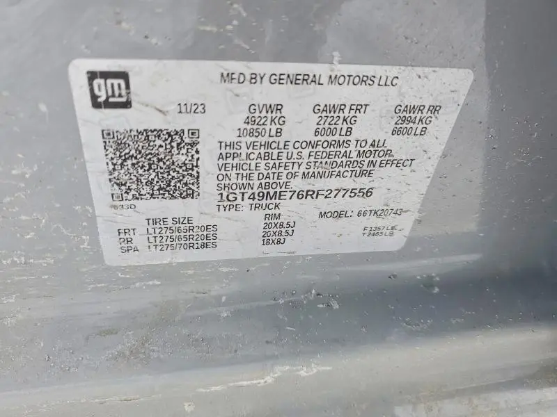 2024 GMC SIERRA K2500 SLE  