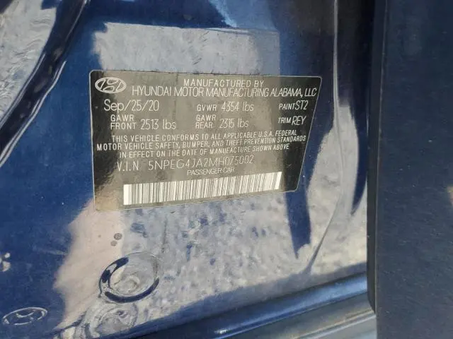 2021 HYUNDAI SONATA SE  