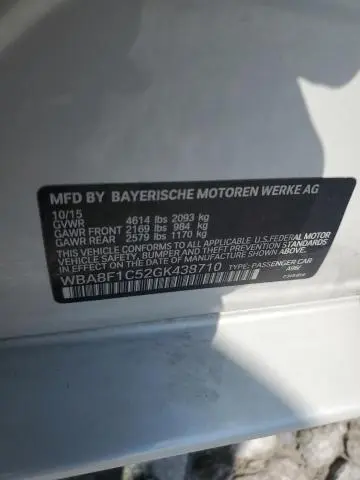 2016 BMW 328 D XDRIVE  