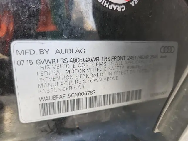 2016 AUDI A4 PREMIUM S-LINE  