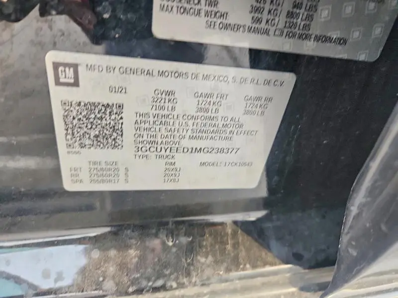 2021 CHEVROLET SILVERADO K1500 RST  