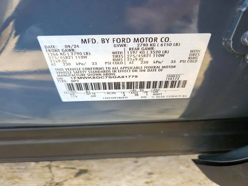 2025 FORD EXPLORER ST  