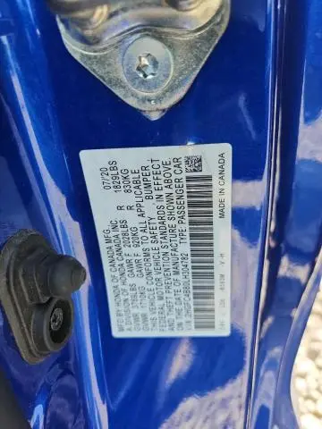 2020 HONDA CIVIC SPORT  