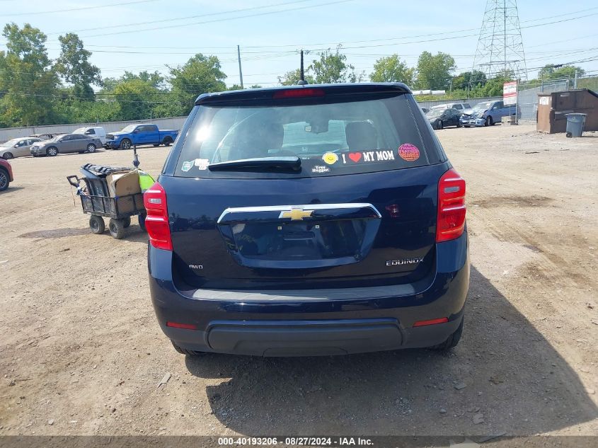 2016 CHEVROLET EQUINOX LS