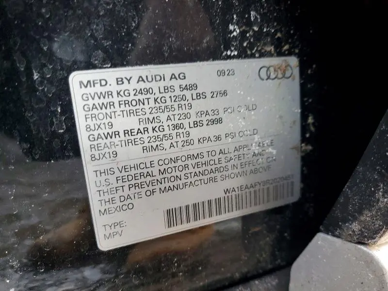 2024 AUDI Q5 PREMIUM PLUS 45  
