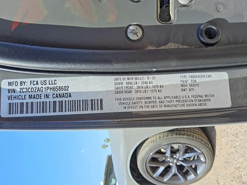 2023 DODGE CHALLENGER SXT  