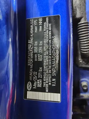 2023 HYUNDAI ELANTRA SEL  