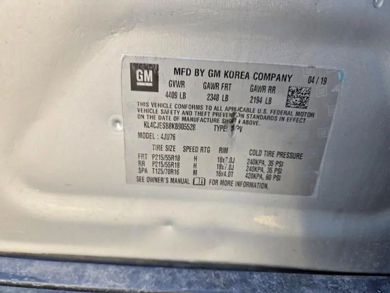2019 BUICK ENCORE PREFERRED  