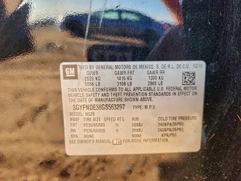 2016 CADILLAC SRX PREMIUM COLLECTION  