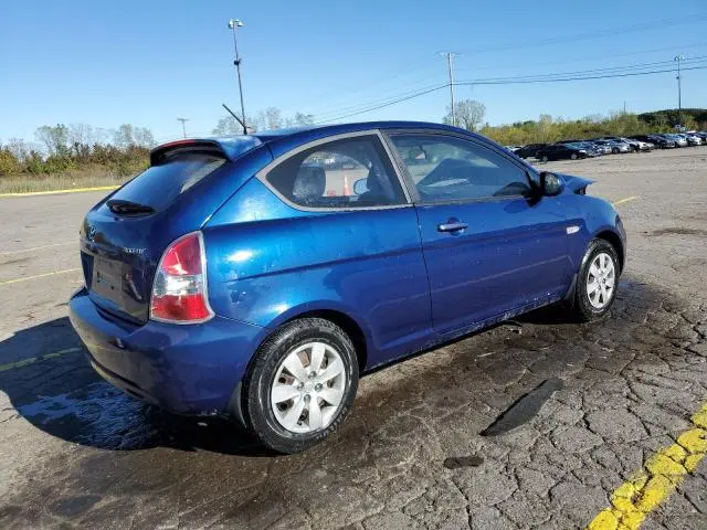2010 HYUNDAI ACCENT BLUE  