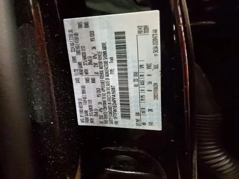 2023 FORD F150 SUPERCREW  