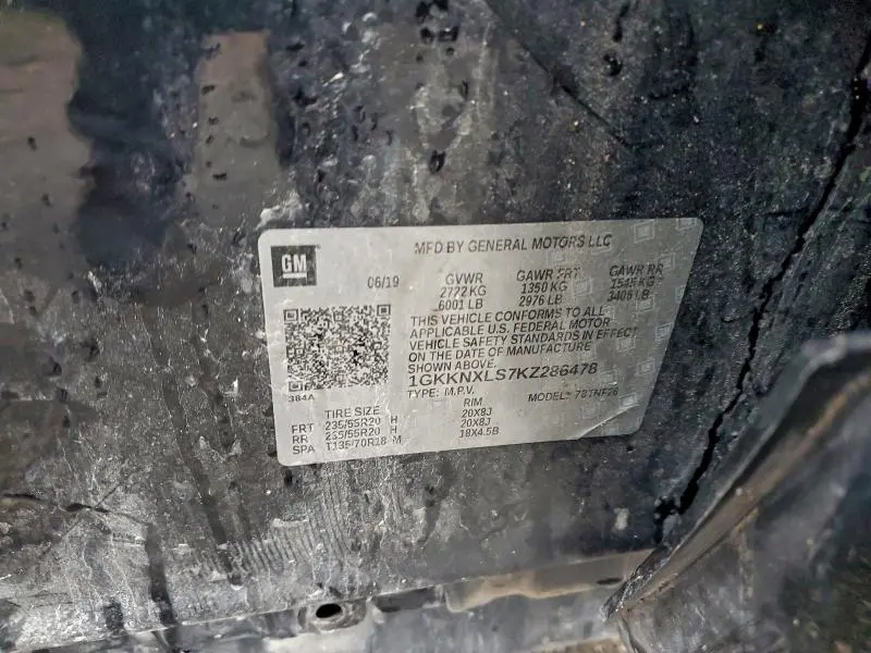 2019 GMC ACADIA DENALI  