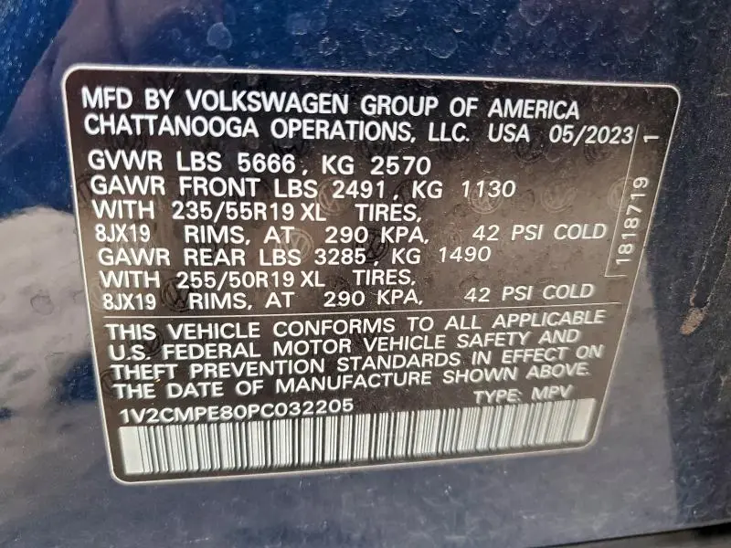 2023 VOLKSWAGEN ID.4 PRO  