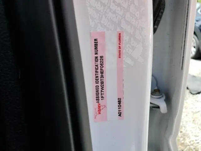 2017 FORD F250 SUPER DUTY  