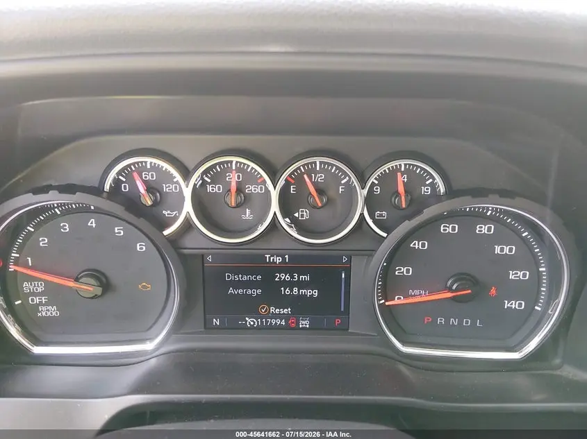 2019 CHEVROLET SILVERADO 1500 LT TRAIL BOSS