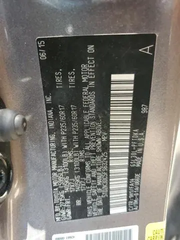 2015 TOYOTA SIENNA   