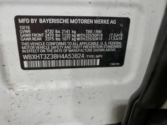 2017 BMW X1 XDRIVE28I  