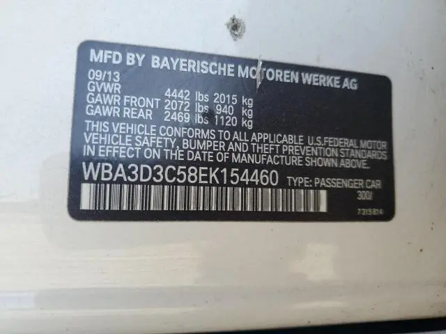 2014 BMW 328 D  