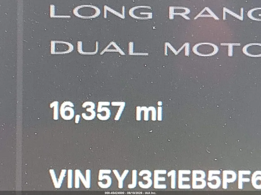 2023 TESLA MODEL 3 LONG RANGE DUAL MOTOR ALL-WHEEL DRIVE
