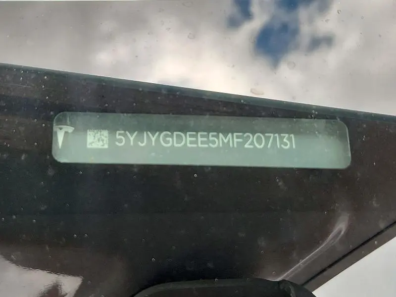 2021 TESLA MODEL Y   