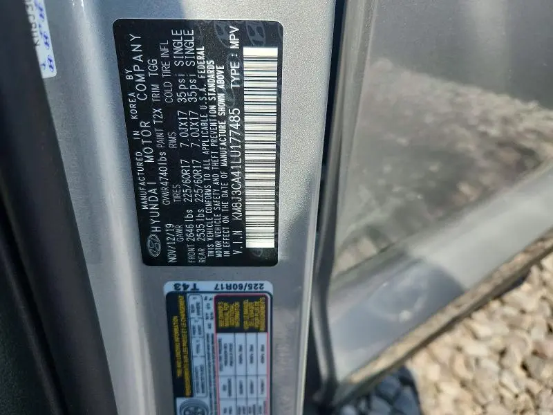 2020 HYUNDAI TUCSON VALUE  