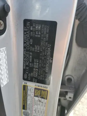 2016 KIA SPORTAGE LX  