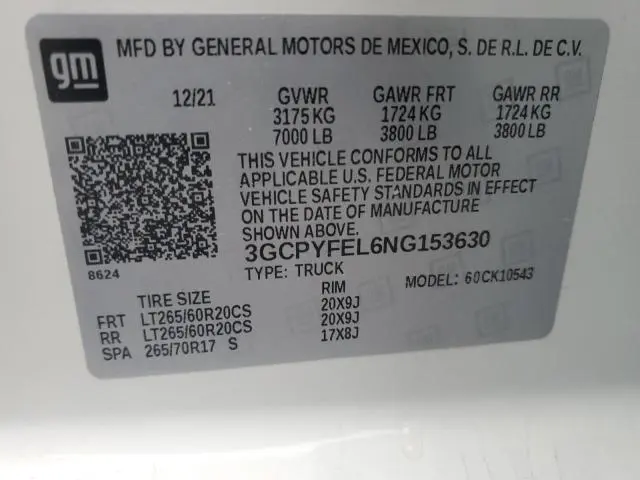 2022 CHEVROLET SILVERADO LTD K1500 LT TRAIL BOSS  