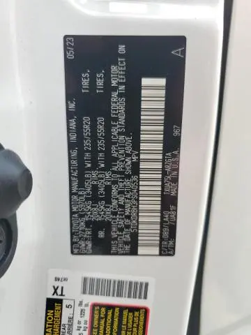 2023 TOYOTA HIGHLANDER L  
