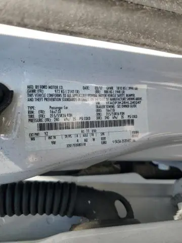 2017 FORD FOCUS SE  