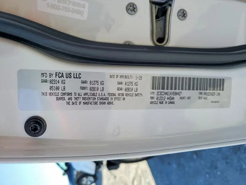 2019 CHRYSLER 300 TOURING  